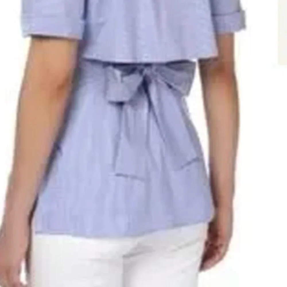 Stella McCartney Open Back Button Down Blouse Size 38 IT - Picture 9 of 11